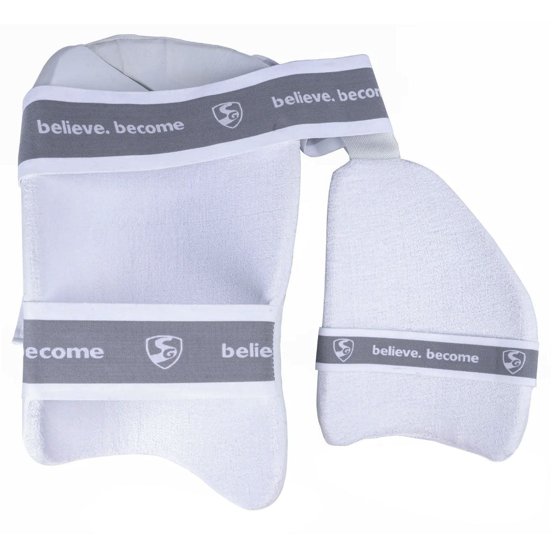SG Ace Protector Thigh Pad White - side