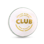 SG Club Cricket Leather Ball White