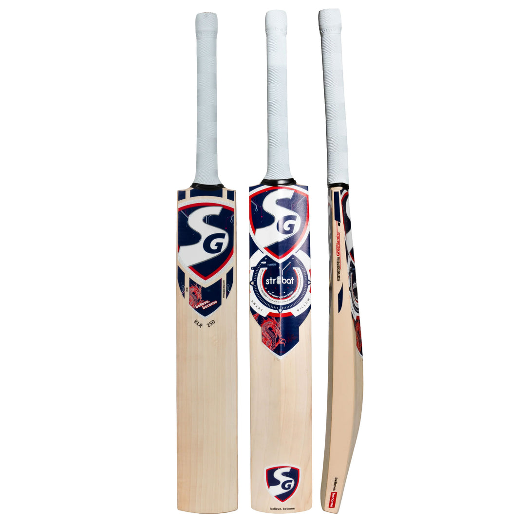 SG KLR 250 English Willow Str8bat Sensor Cricket Bat