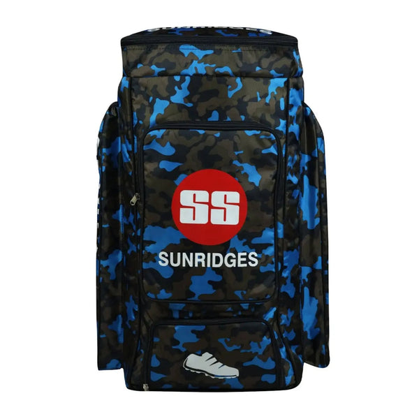 SS Camo Duffle Cricket Kit Bag  Blue SS