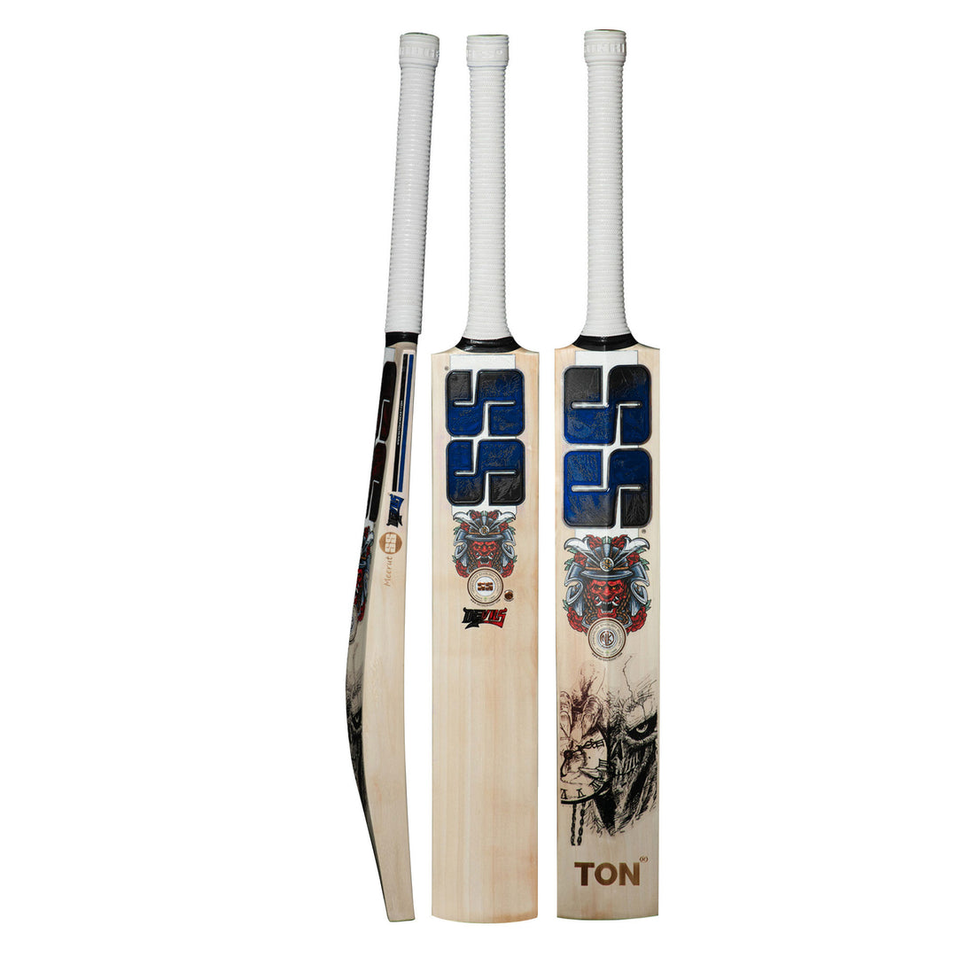 SS Devils Blue English Willow Cricket Bat -SH