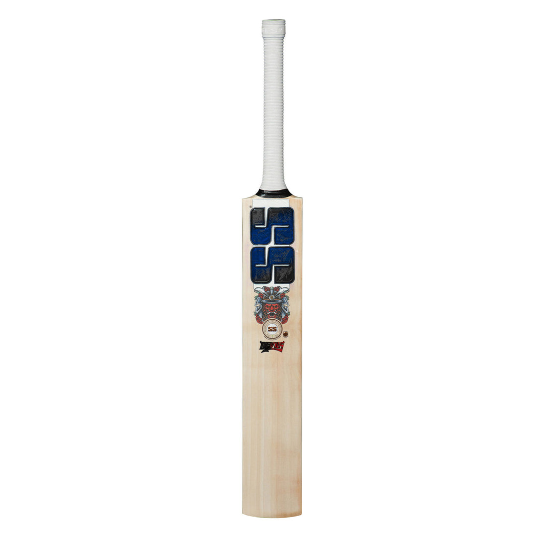 SS Devils Blue English Willow Cricket Bat -SH