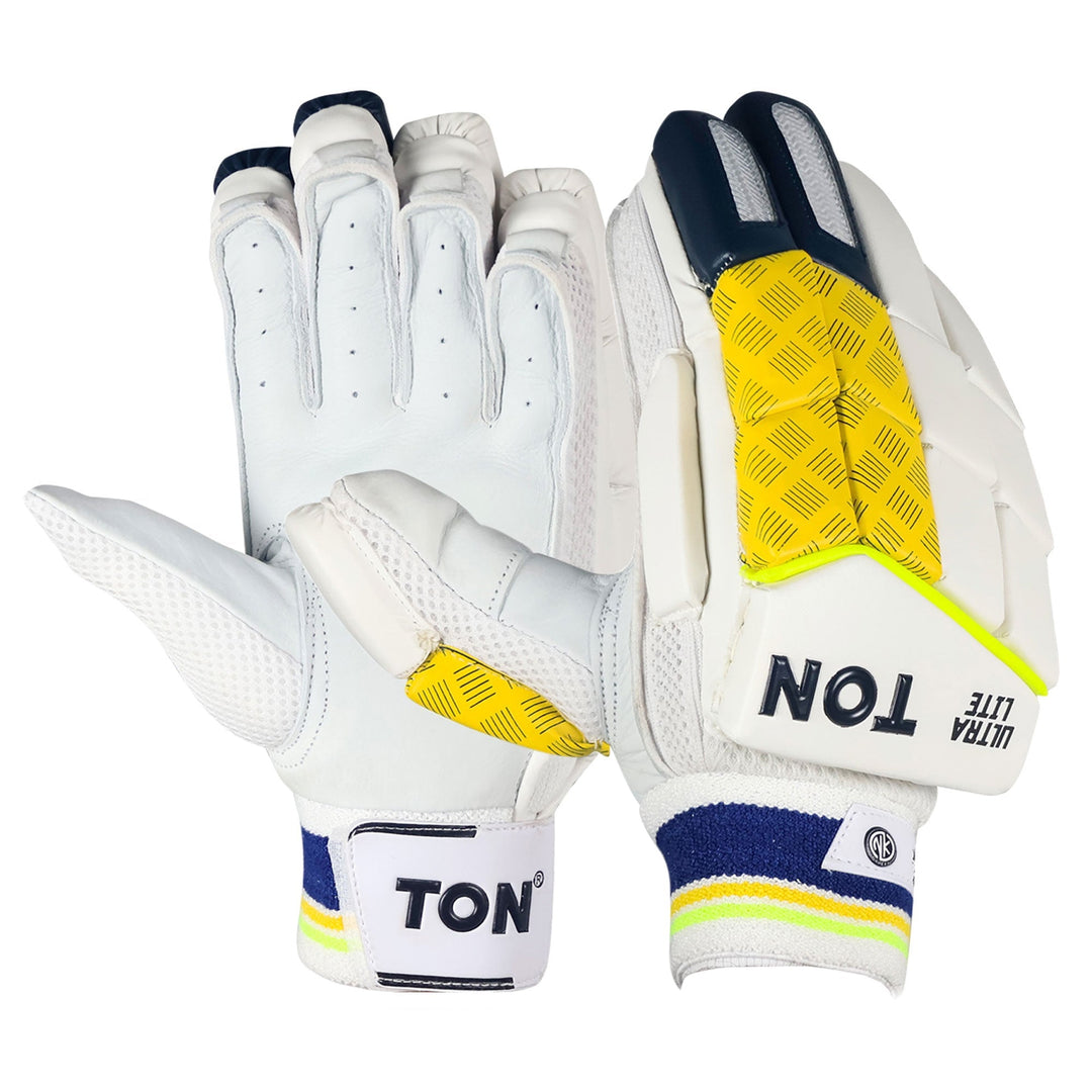 SS TON Ultra Lite Cricket Batting Gloves - front view