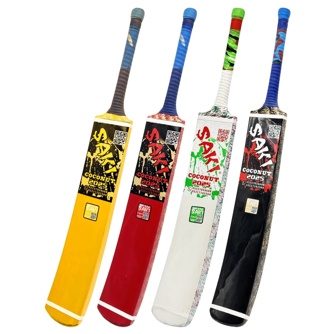 Saki Coconut Player Edition Tapeball Bat 2025 - Cricket shop italy