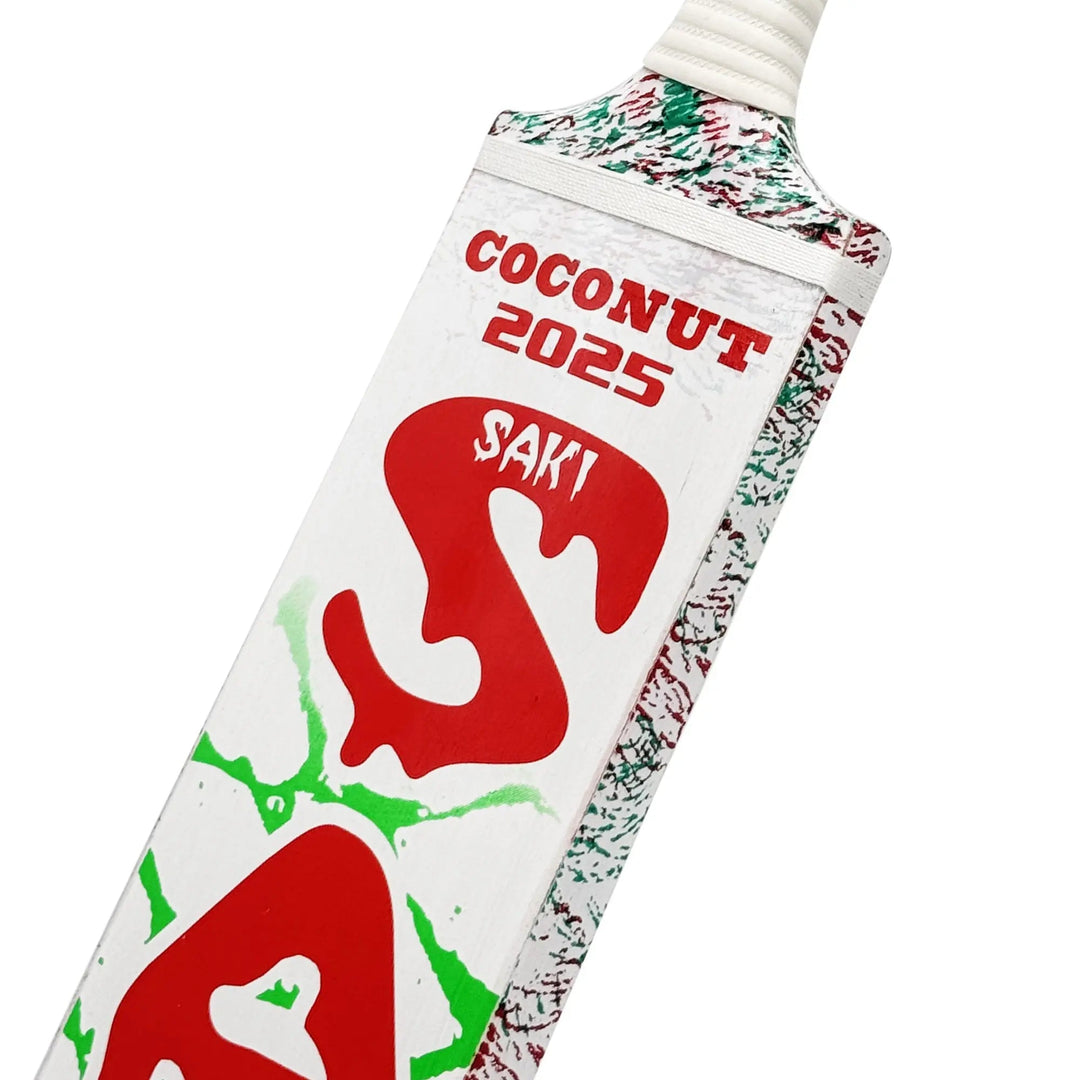 Saki Coconut Player Edition Tapeball Bat 2025 - Cricket shop italy