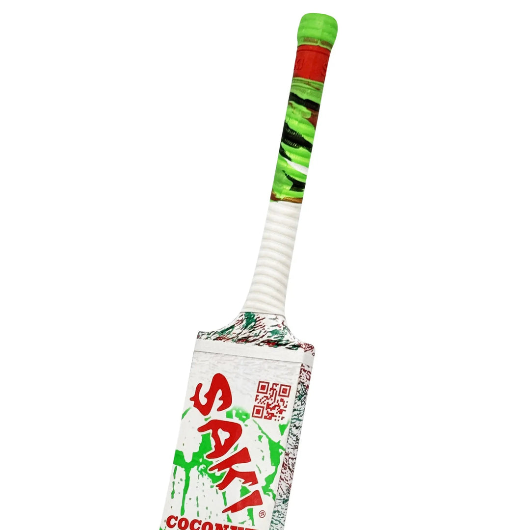 Saki Coconut Player Edition Tapeball Bat 2025 - Cricket shop italy