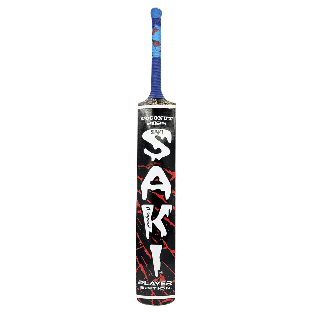 Saki Coconut Player Edition Tapeball Bat 2025 - Cricket shop italy
