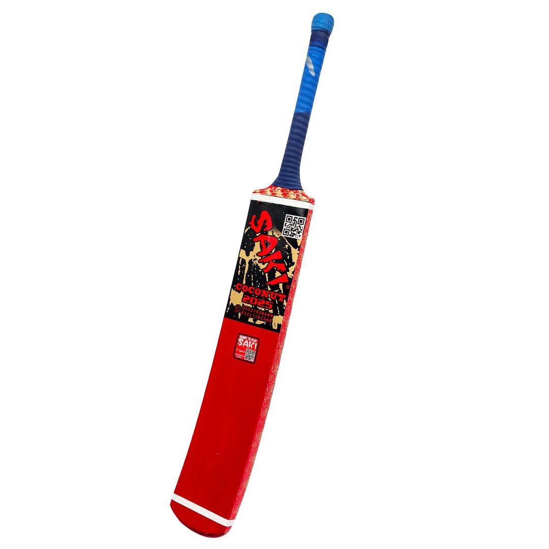 Saki Coconut Player Edition Tapeball Bat 2025 - Cricket shop italy