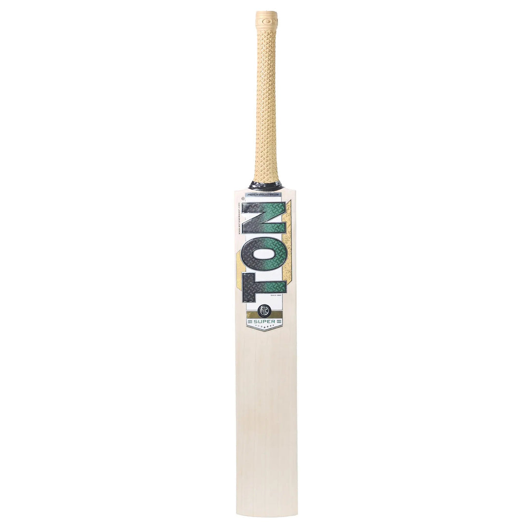 SS Ton Super English Willow Cricket Bat Junior - side edge view