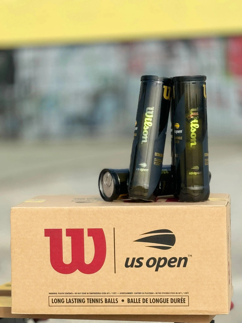 Wilson Tennis Us Open Ball 12 balls ( Tape ball) - Cricket shop italy