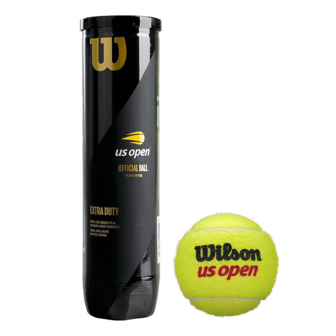 Wilson Tennis US Open Ball - Pack of 4 Balls (Tape Ball)