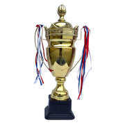 Imperial Crown cricket trophy, gold