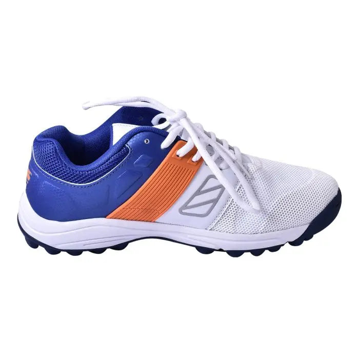 Ihsan Hi Lux Cricket Shoes  Blue/Orange - Cricket shop italy