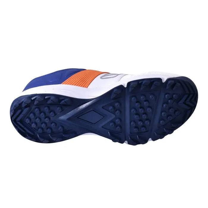 Ihsan Hi Lux Cricket Shoes  Blue/Orange - Cricket shop italy