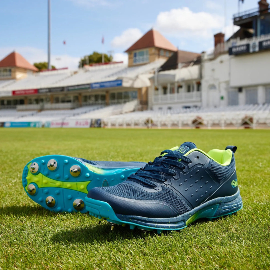 GM Aion Spike All Rounder Cricket Shoe Navy - Cricket shop italy