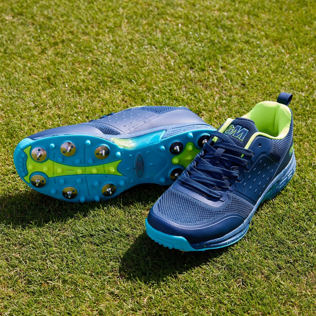 GM Aion Spike All Rounder Cricket Shoe Navy - Cricket shop italy
