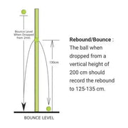 Nivia Heavy tennis Ball (6 Ball) NIVIA