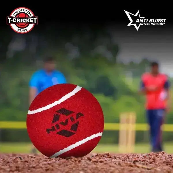 Nivia Heavy tennis Ball (6 Balls) Red NIVIA