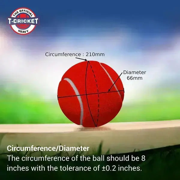 Nivia Heavy tennis Ball (6 Balls) Red NIVIA