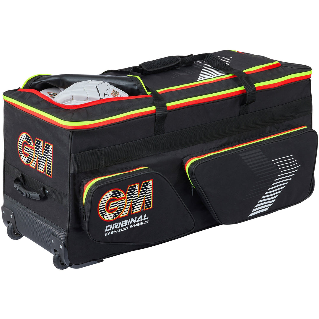 Gunn & Moore Easi-Load Wheelie Bag - open